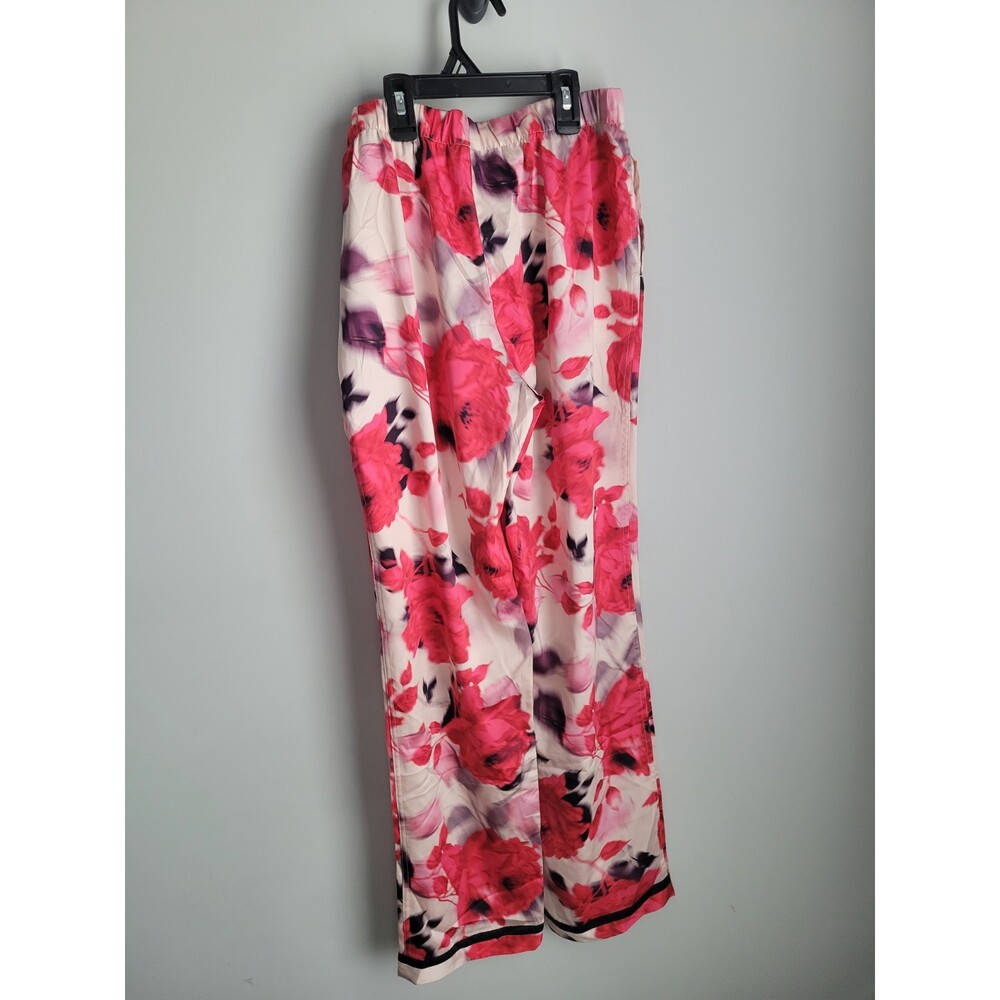 Victorias Secret Satin Lounge Red  Pajamas Pants XS - Picture 3 of 5
